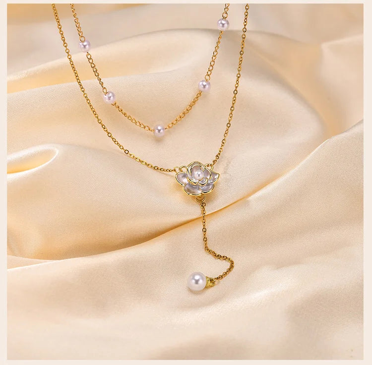 Double-layer Halskette