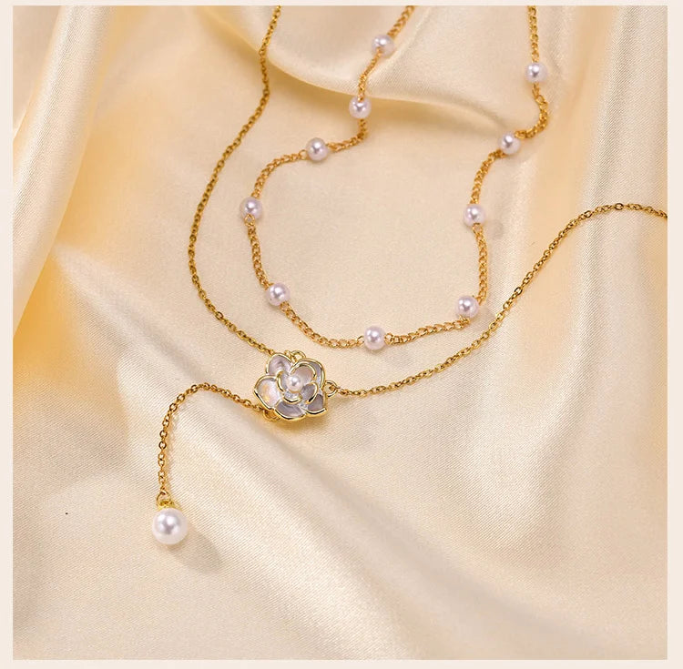 Double-layer Halskette