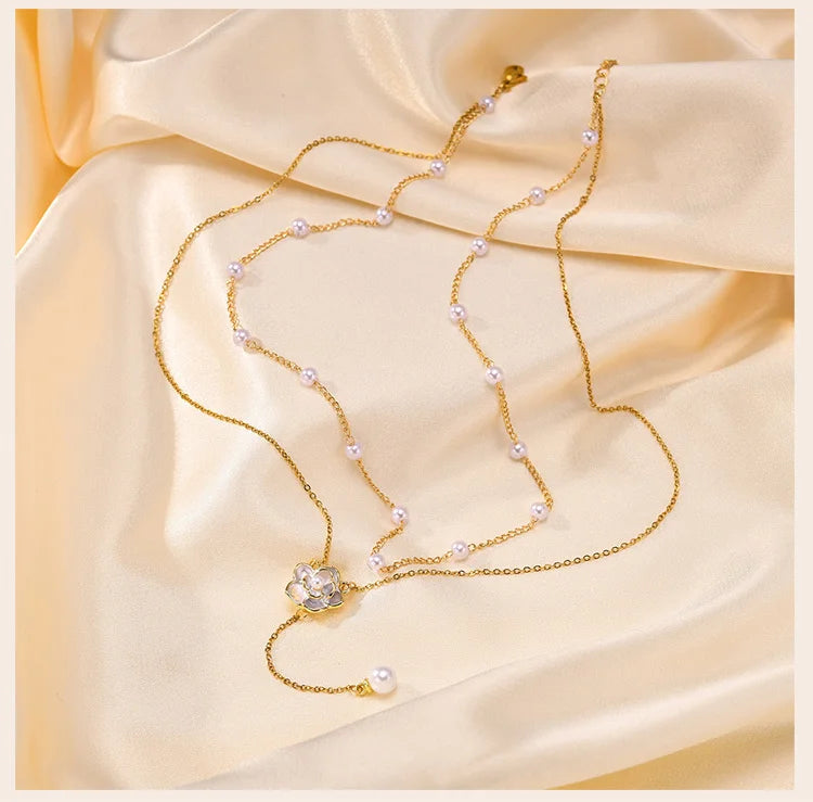 Double-layer Halskette