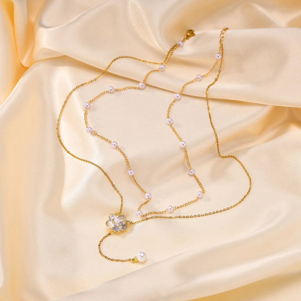 Double-layer Halskette