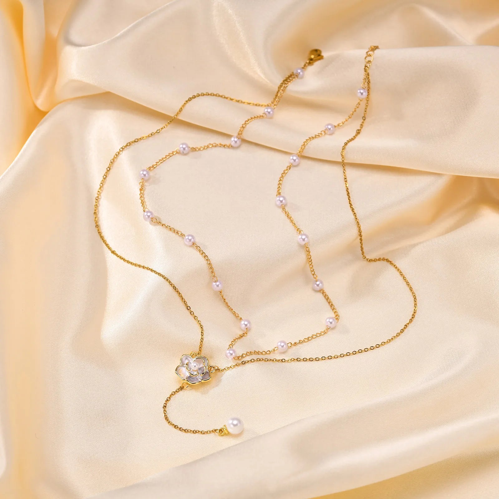 Double-layer Halskette